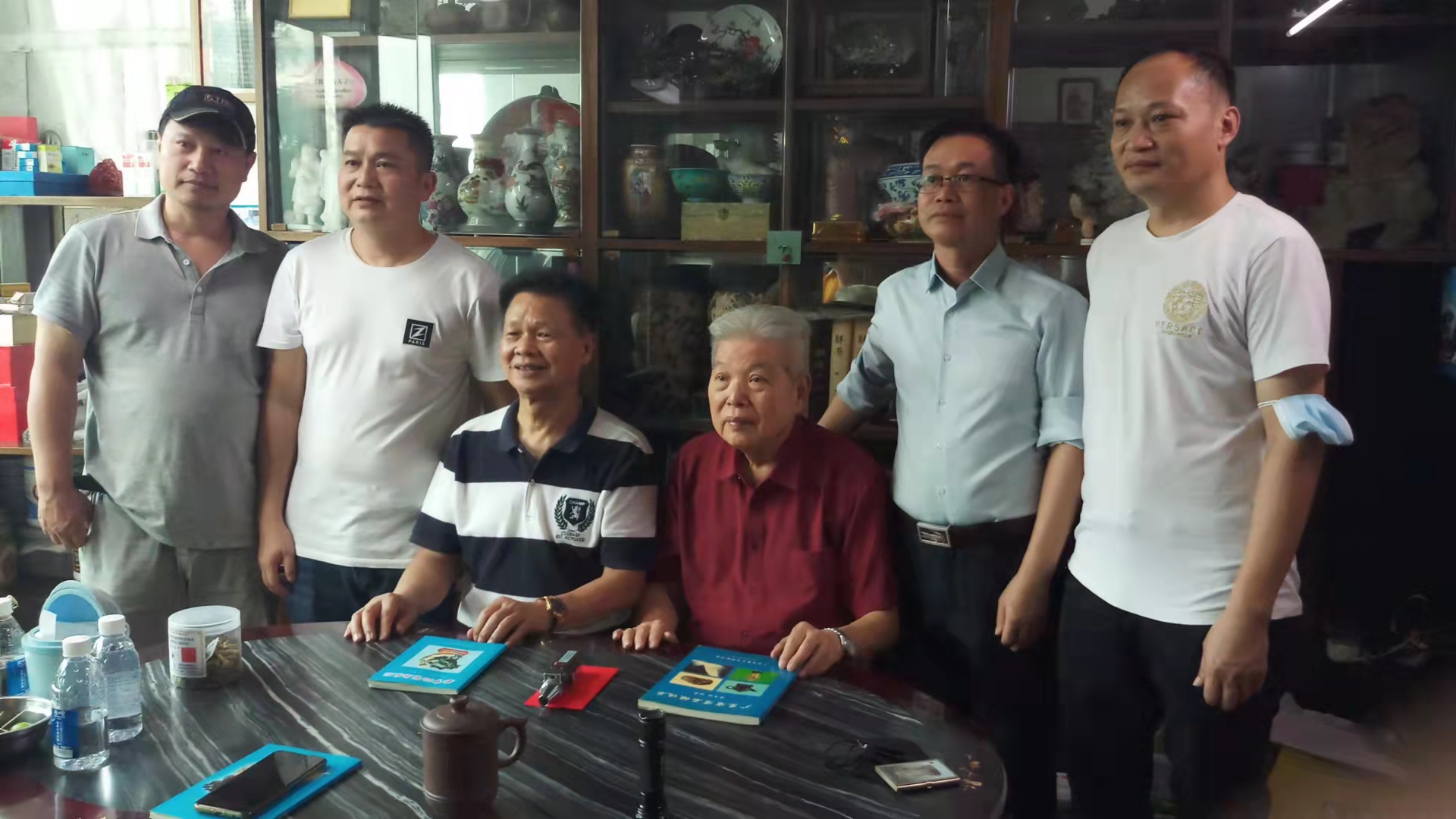 重阳敬老，探望广绿玉专家成大均先生！！